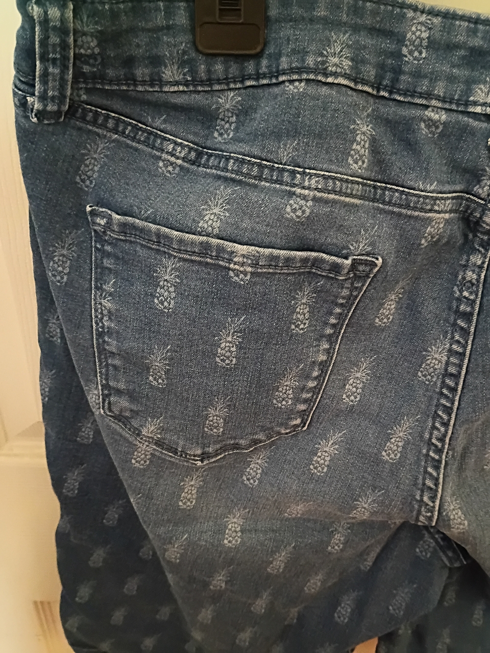 croft & barrow Blue Denim Shorts - Picture 5 of 6